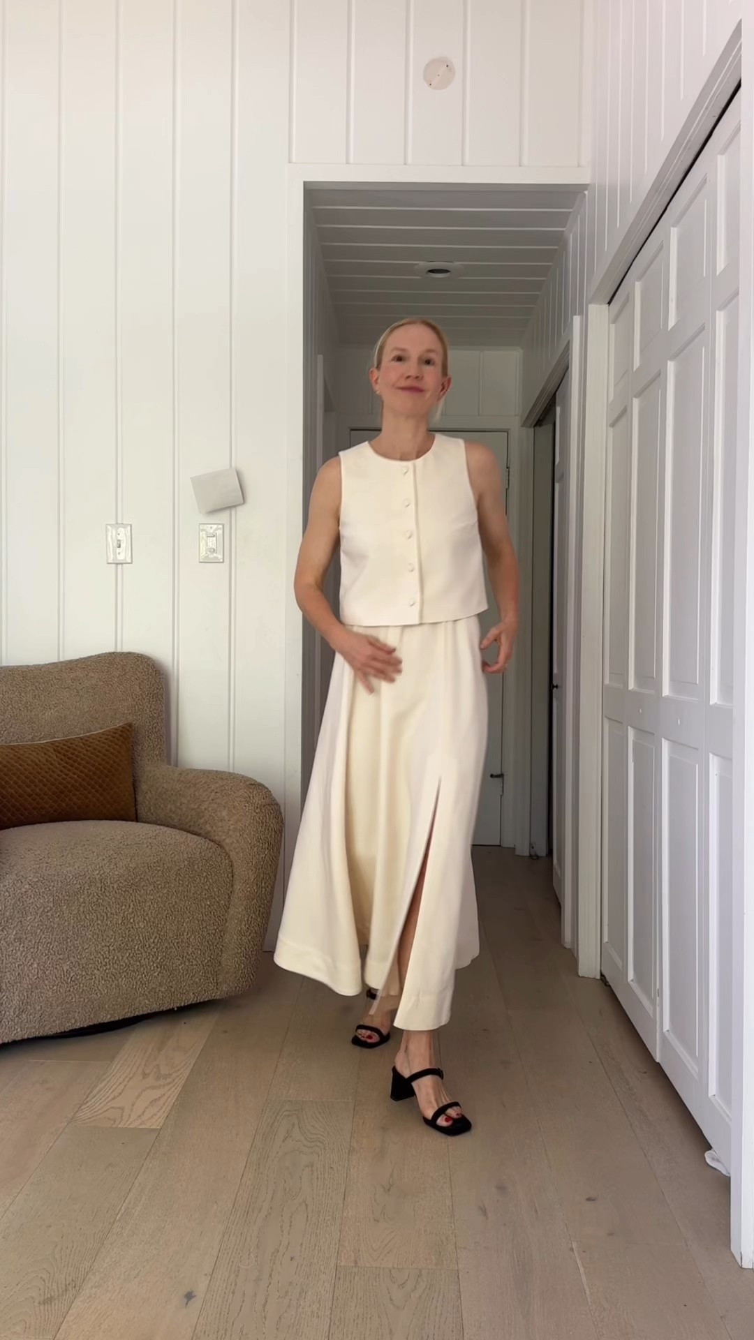 I love a set because you can wear the pieces so many ways! This Sézane skirt and vest set is great on its own for a special occasion, then break the pieces up for endless styling options. I sized down in both the top and bottom. #sezane #summerstyle #aninebine

#LTKSeasonal #LTKParties #LTKStyleTip