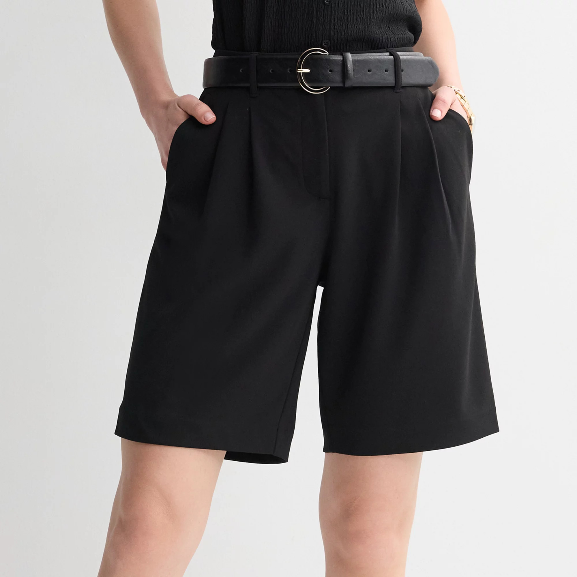 Women's Nine West Tailored Bermuda Shorts | Kohl's