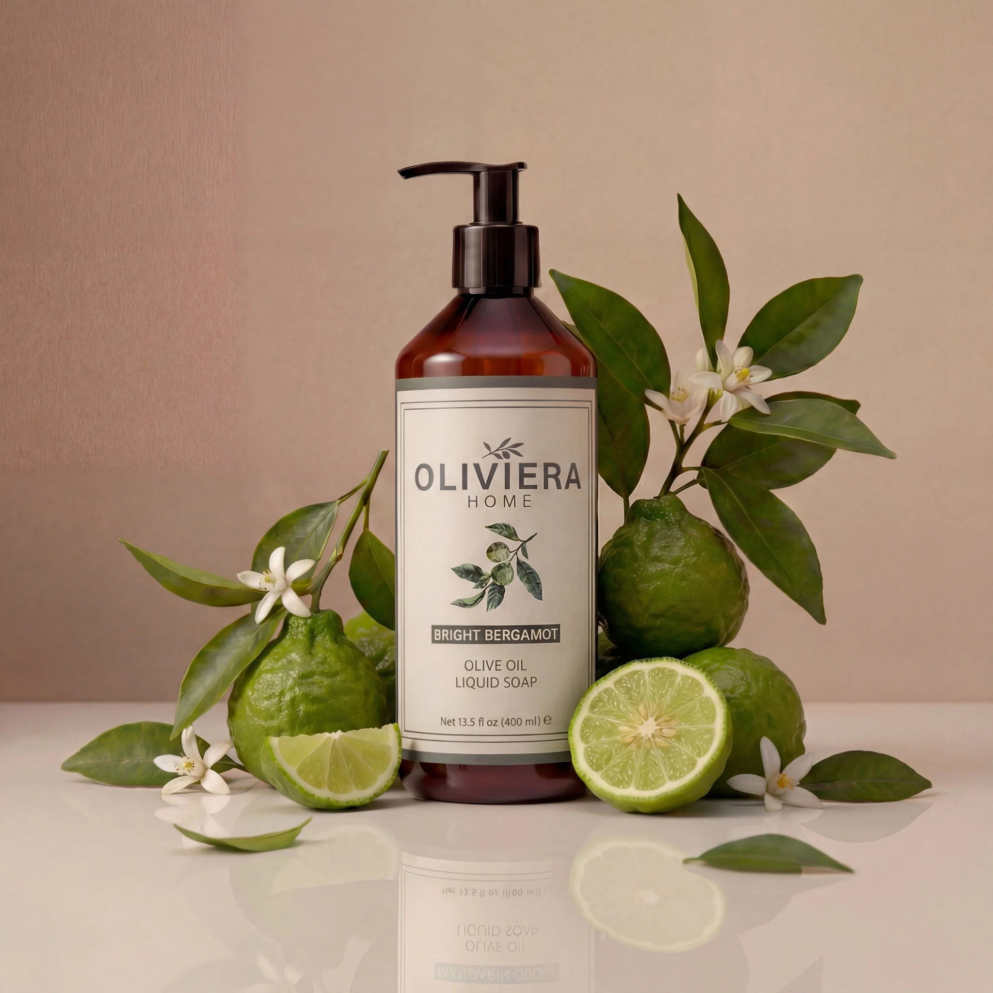 Bright Bergamot Liquid Soap | Oliviera Home