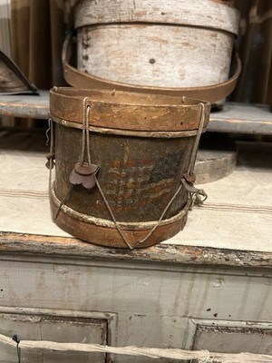 Early Wood And Tin Americana Toy Drum | eBay | eBay US
