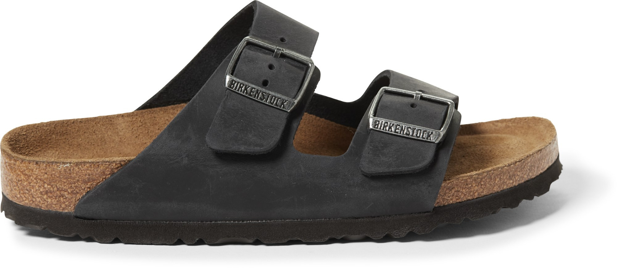 Birkenstock Women's Arizona Soft Footbed Sandals Black 36 EU Medium/Narrow | REI