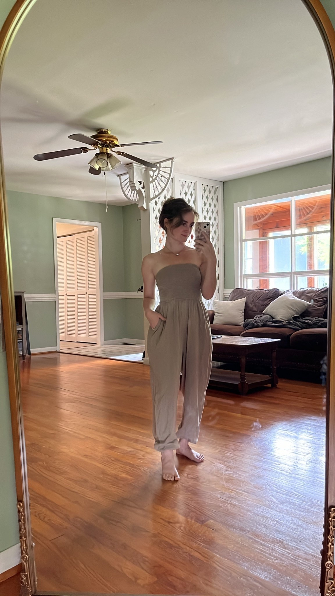 The comfiest jumpsuit WITH POCKETS!! Comes in a few different colors and is on sale. 🙌🏼✨ I’m wearing an XXS. It’s banded at the ankles so you can roll it up if it’s too long. Perfect for us petite girls. 

#LTKPetite #LTKStyleTip #LTKSaleAlert