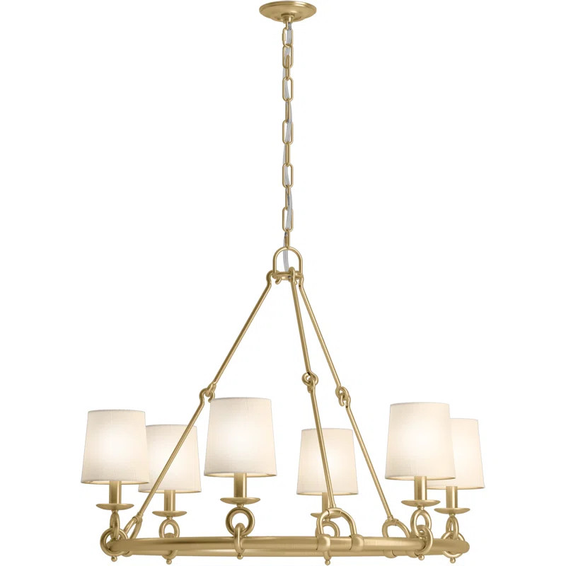 Terret 36-In Six-Light Chandelier | Wayfair North America