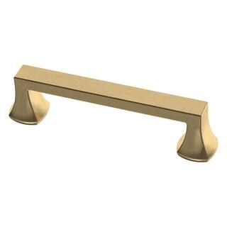 Mandara 3-3/4 in. (96 mm) Center-to-Center Champagne Bronze Drawer Pull | The Home Depot