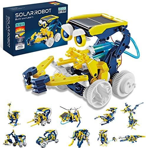 HOMOFY STEM Toys Solar Robot Kit 11-in-1 Educational Science Kits Toys Learning Science Building ... | Amazon (US)