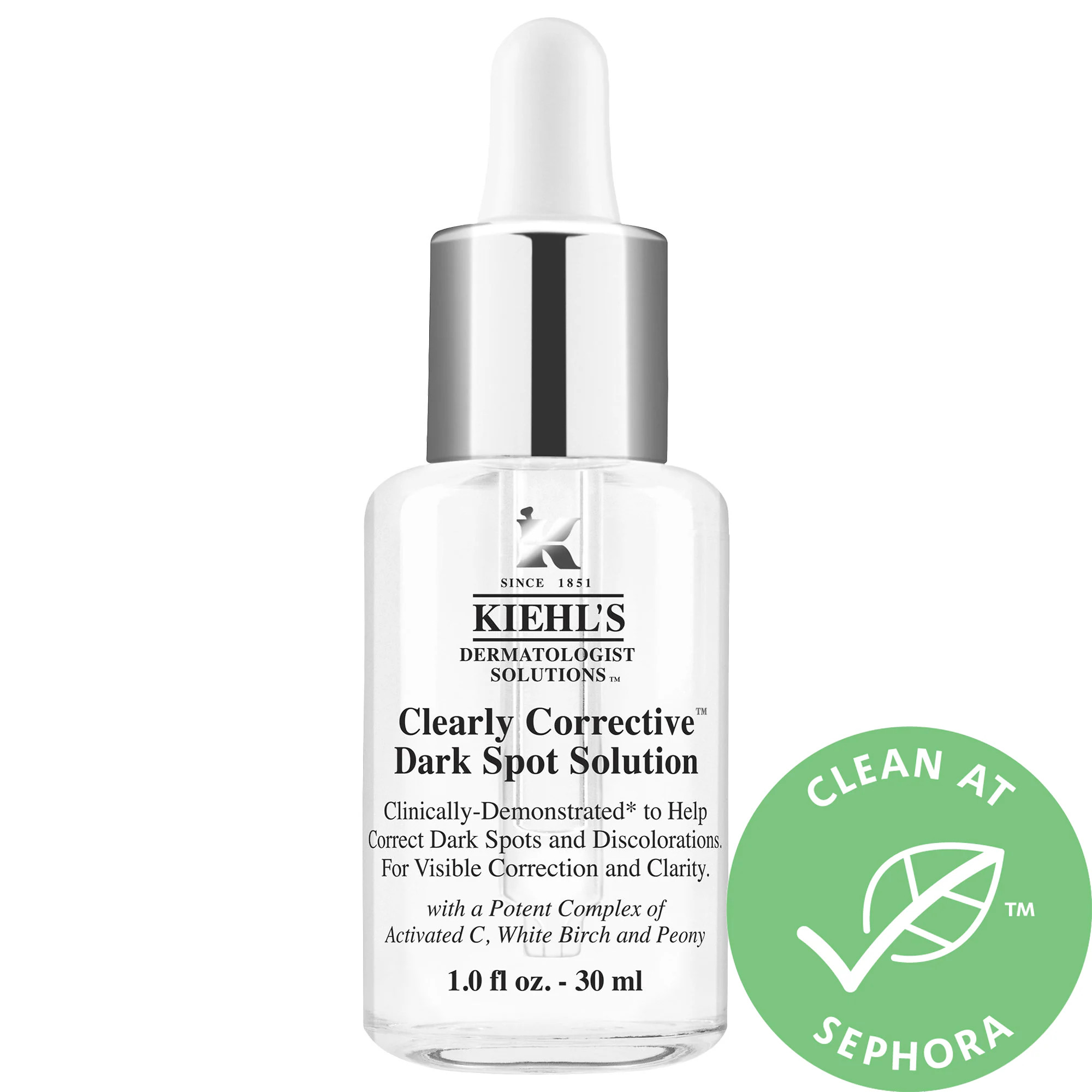 Kiehl's Since 1851 Clearly Corrective Dark Spot Correcting Serum 1 oz/ 30 mL | Sephora (US)