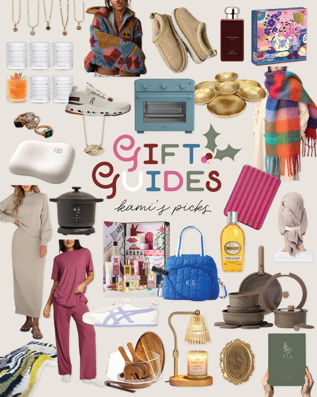 Kami’s got the inside scoop on the best gifts!Chic clothes, dreamy scents, kitchen gems, and that monogram pickleball bag that’s too cute to pass up. Whether you’re shopping for your bestie, mom, or yourself, these picks won’t miss!

#HolidayGiftGuide #GiftIdeasForHer #HolidayVibes #HolidayInspo

#LTKHoliday #LTKmomlife #LTKGiftGuide