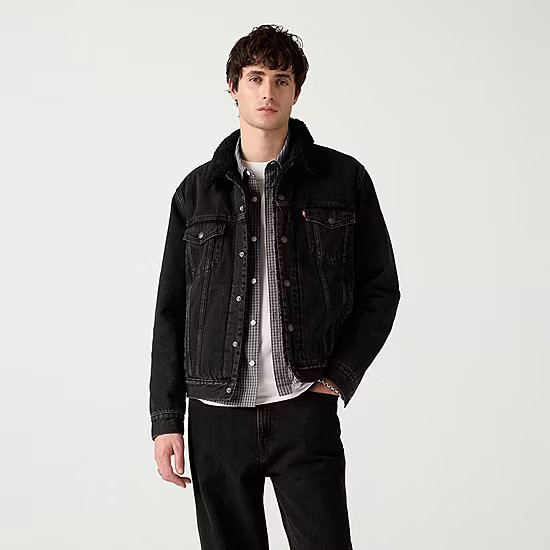 Levi's® Mens Sherpa Trucker Jacket | JCPenney