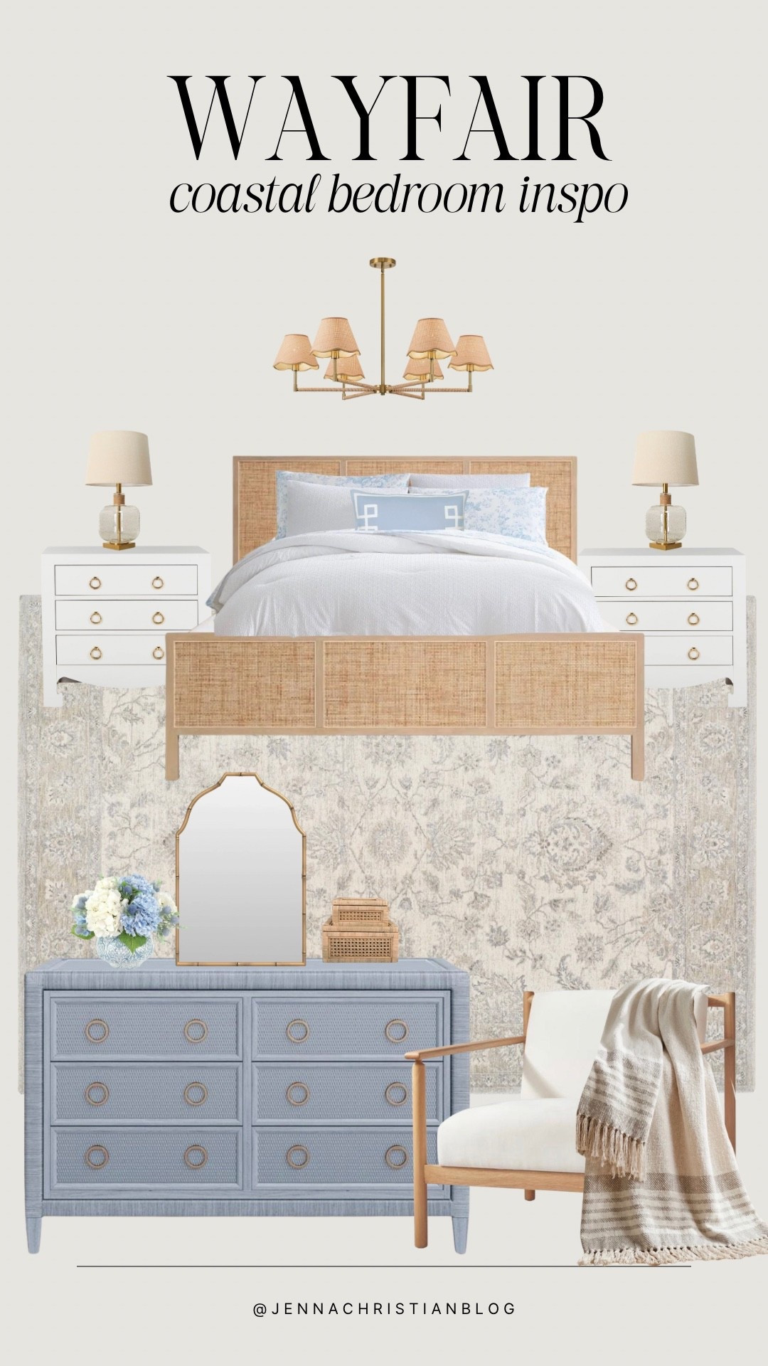 Wayfair coastal Serena and Lily bedroom inspo 

Guest bedroom
Primary bedroom 
Beach house

#LTKSeasonal #LTKHome