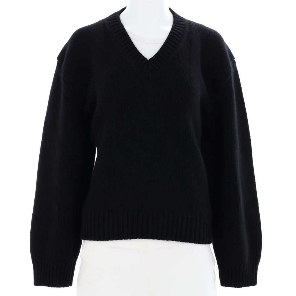 Women's V-Neck Sweater Wool and Cashmere | Rebag