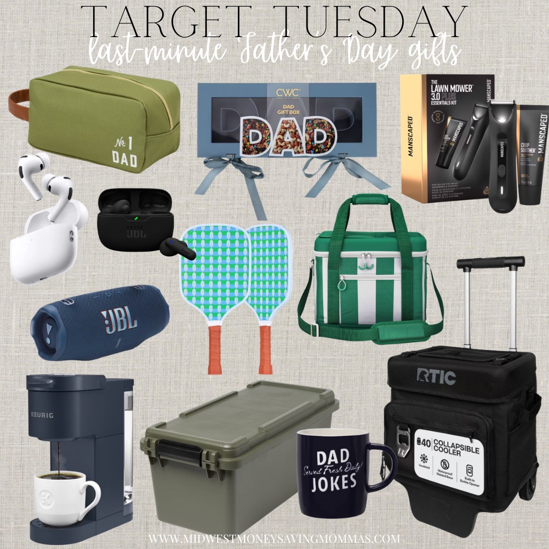 Last-minute Father’s Day gift @Target 

Sale alert gifts for him gifts for dad gifts for husband gift guide

#LTKmomlife #LTKMens #LTKSaleAlert