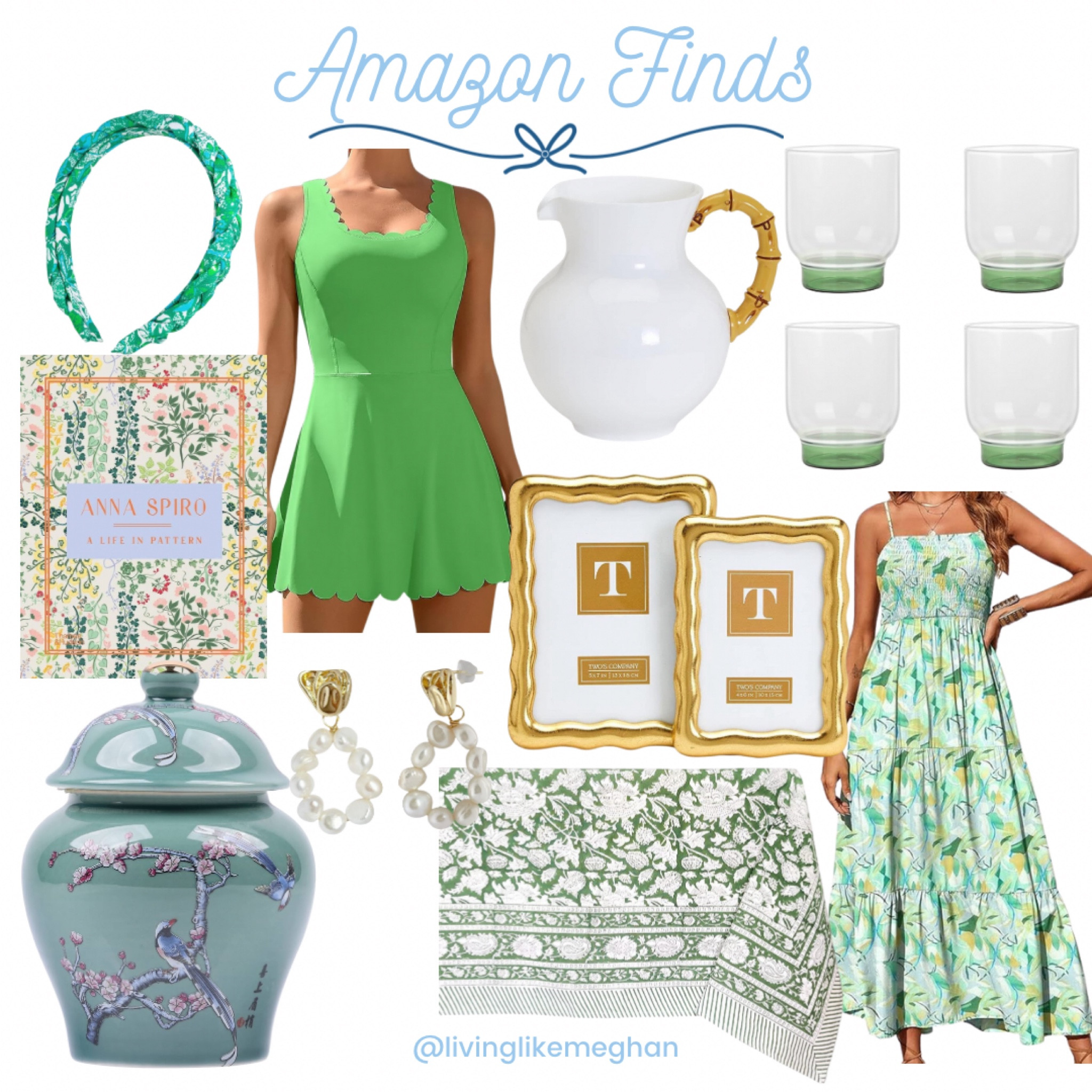 Amazon finds





Scalloped edge, workout dress, pickleball dress, tennis dress, golf dress, book, bamboo pitcher, green and white, tablecloth, dresses, summer dress, summer outfit, ginger jar, gold picture frame, amazon finds, amazon

#LTKSaleAlert #LTKHome #LTKStyleTip