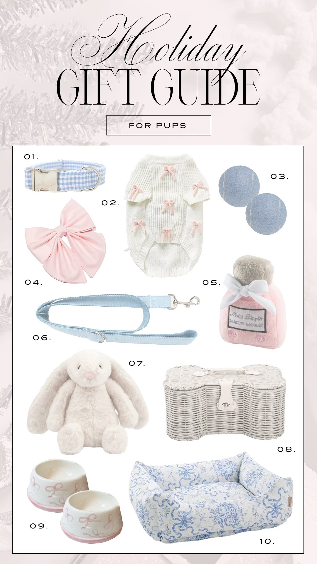 Pups edition! The perfect play toys and practical pieces for your pup. 