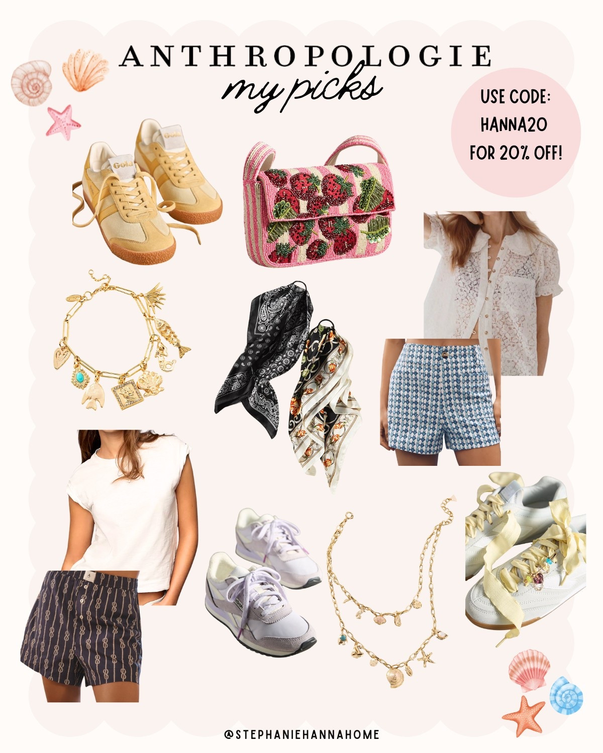 My Anthropologie Fashion Picks - Use my code HANNA20 for 20% off your order!

#LTKGiftGuide #LTKFindsUnder100 #LTKSaleAlert