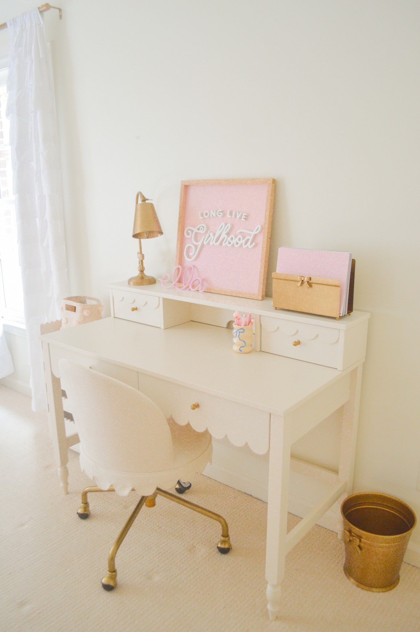 Girls room, kids study space, pottery barn kids, scallop decor, girls room decor

#LTKKids #LTKHome #LTKFamily