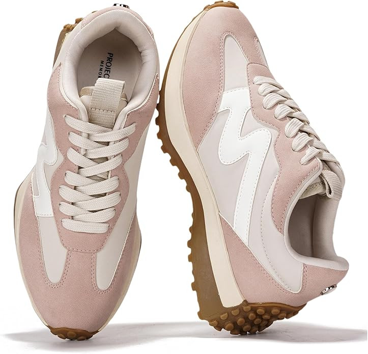 Project Cloud Trendy Sneakers for Women - Memory Foam and Non-Slip Comfortable Casual Ladies Shoe... | Amazon (US)