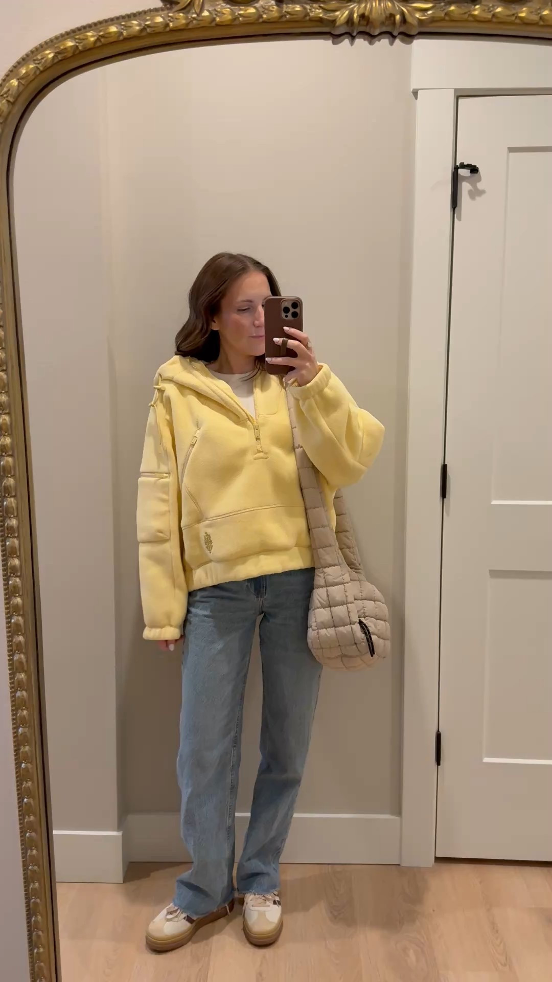 This fleece has been one of my most worn pieces this winter! It’s so incredibly warm and cozy! It comes in a bunch of colors, but this shade of yellow is my current obsession! My denim are on major sale, plus an additional 15% off with code DENIMAF through tonight! Wearing a small pullover and size 25 denim 

FPmovement | yellow fleece | Abercrombie denim | outfit idea | winter style | what I’m wearing 

#LTKootd