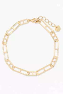 Brook & York Elongated Mariner Link Chain Bracelet | Anthropologie (US)