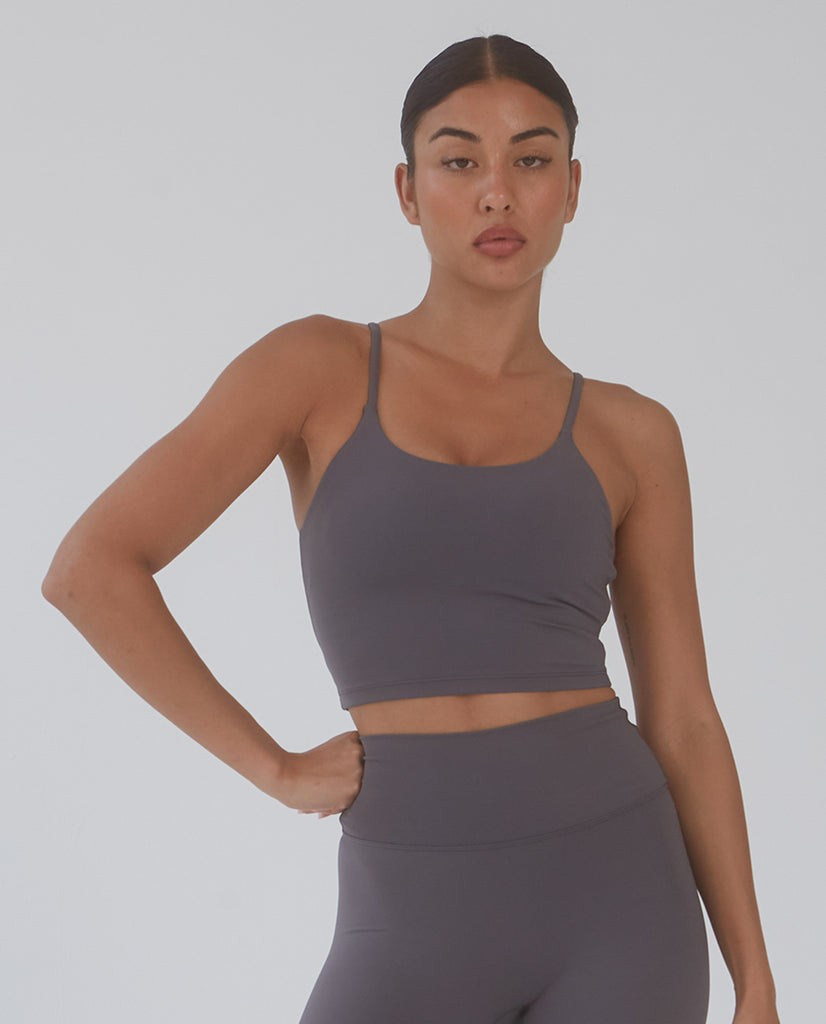 Tank Bra - Dark Grey | Adanola UK