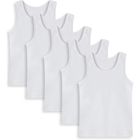 Hanes Boys' Undershirt Tank Top Pack \u2013 Kids' Tank Undershirts \u2013 Cool Comfort Moisture-W... | Amazon (US)
