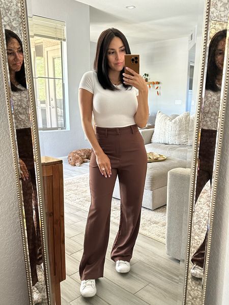 best amazon trousers I’ve found in awhile✨👖

for reference || wearing a size small, I’m 5ft & length fits perfectly



#LTKworkwear #LTKunder50 #LTKstyletip