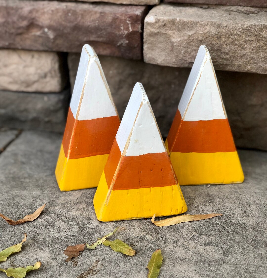 Wooden Candy Corns (set of 3) | Etsy (US)