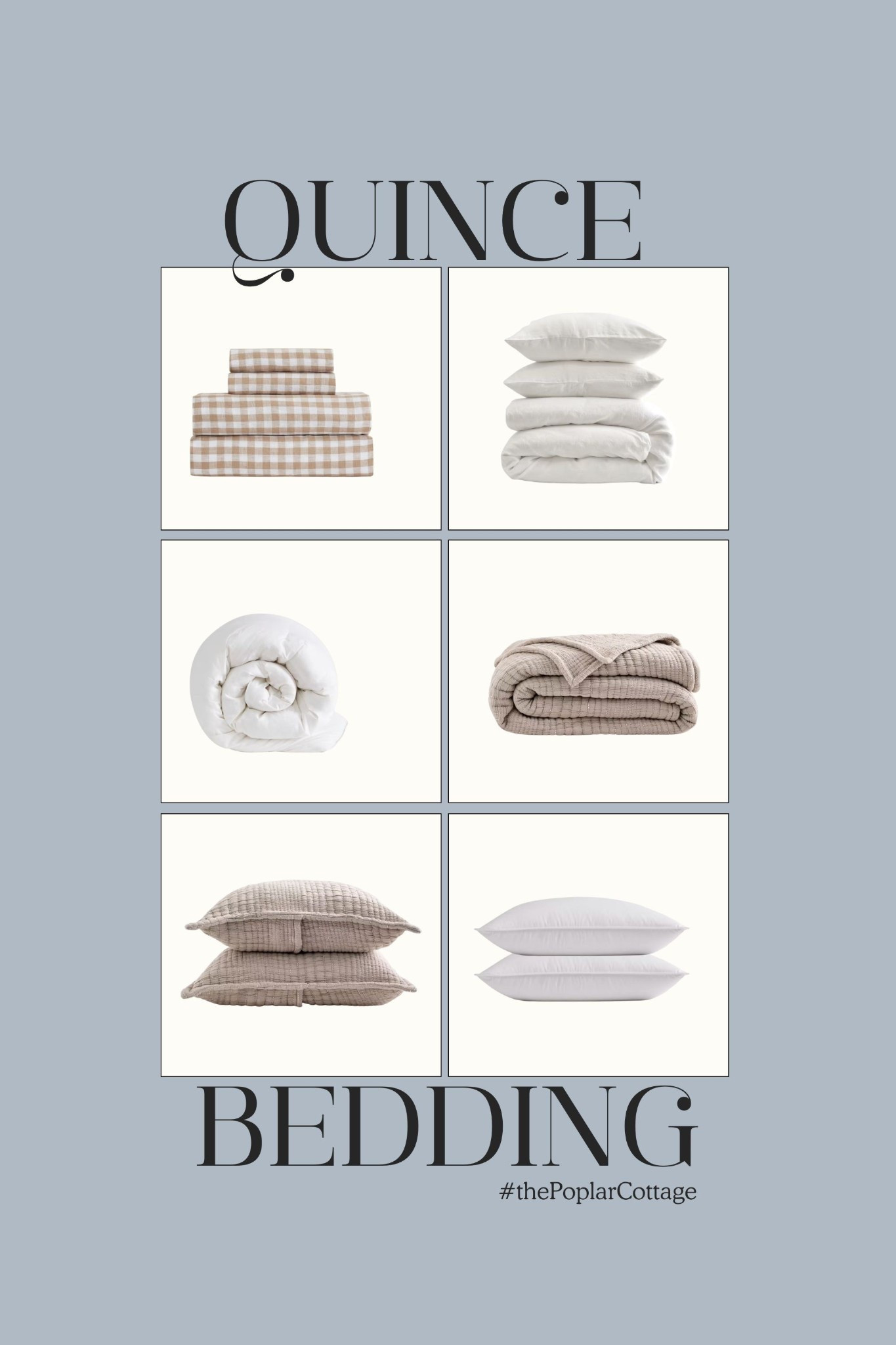 Bunk room picks for #thePoplarCottage. Soft textures and warm neutrals – perfect for a winter-ready bed. All from Quince and linked here. #QuincePartner @onequince 

#LTKHome