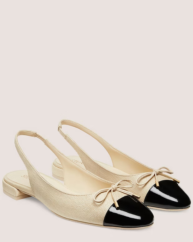 SLEEK BOW SLINGBACK FLAT | Stuart Weitzman (US)