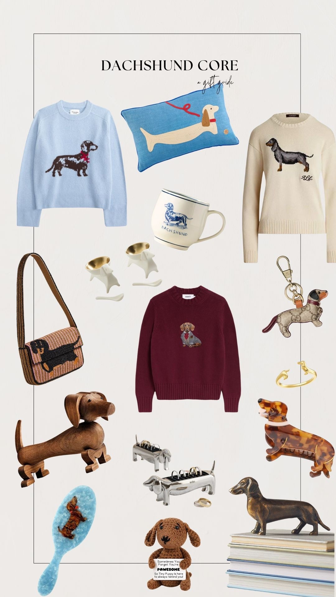 Dachshund core 🥹 if you have - or just are obsessed with wiener dogs like us - here’s a perfect gift guide for this season!

#LTKHoliday #LTKGiftGuide