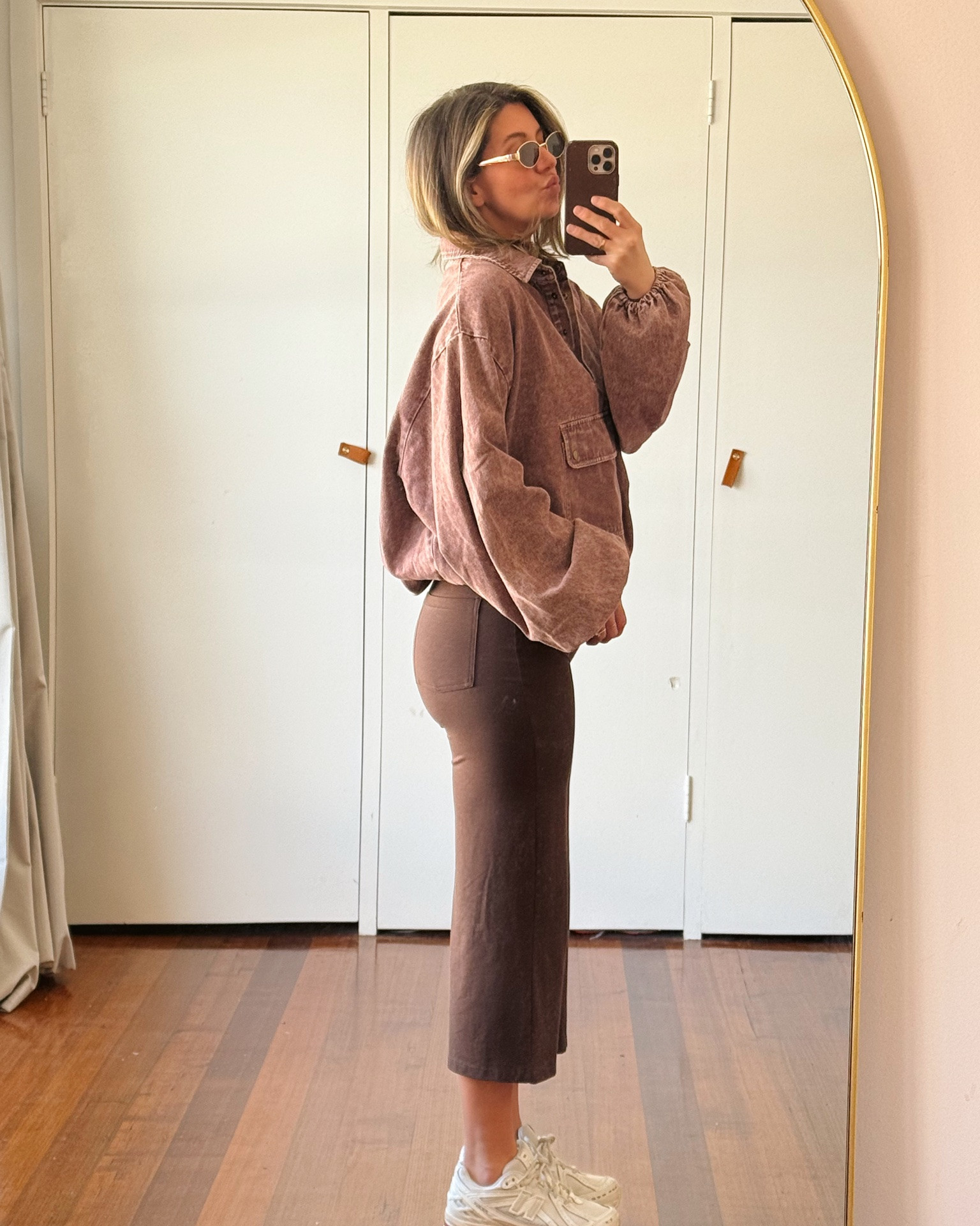 Size 12 jacket 
Size L bottoms

#LTKaustralia #LTKspring #LTKsummer