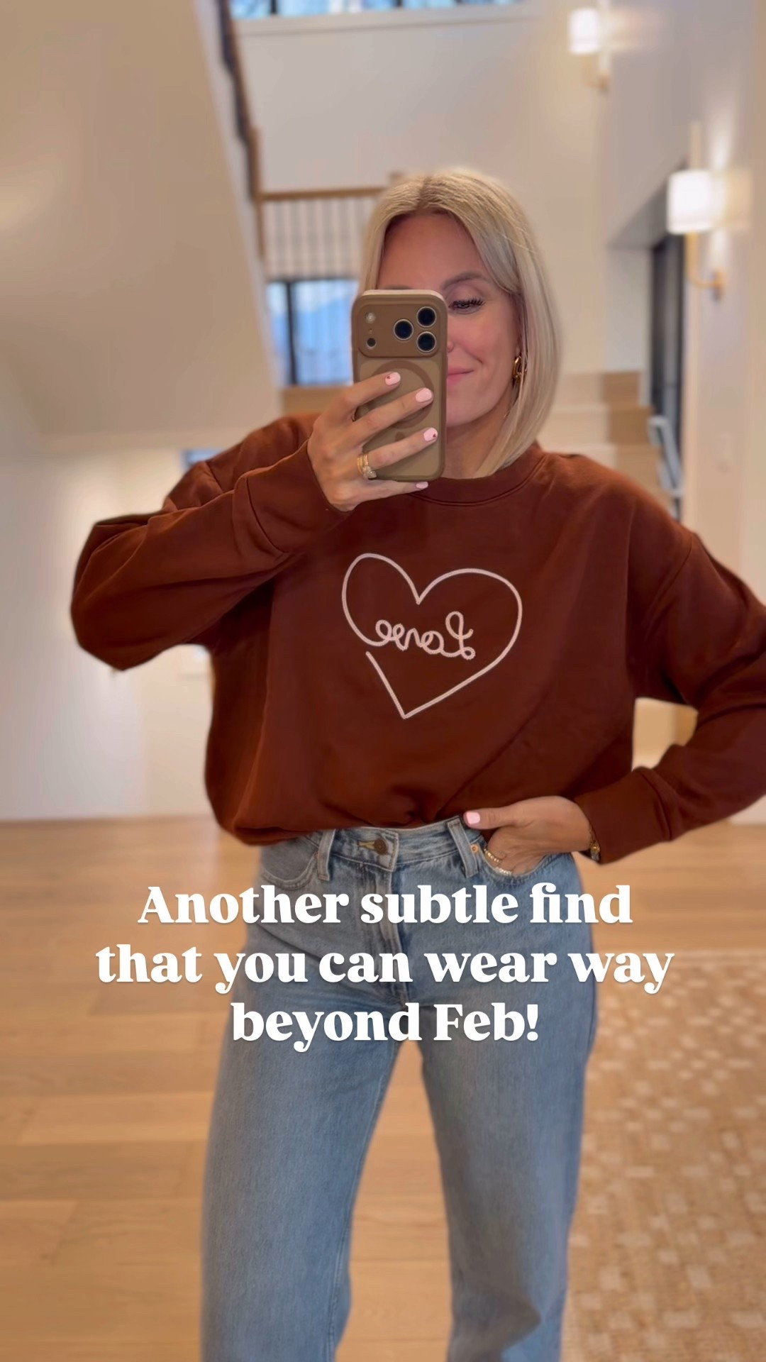 This sweatshirt from loft is so cute for Valentine’s Day and is 30% off right now! I did a size M. Comes in petite sizes too! 

#LTKootd #LTKFindsUnder50 #LTKFindsUnder100