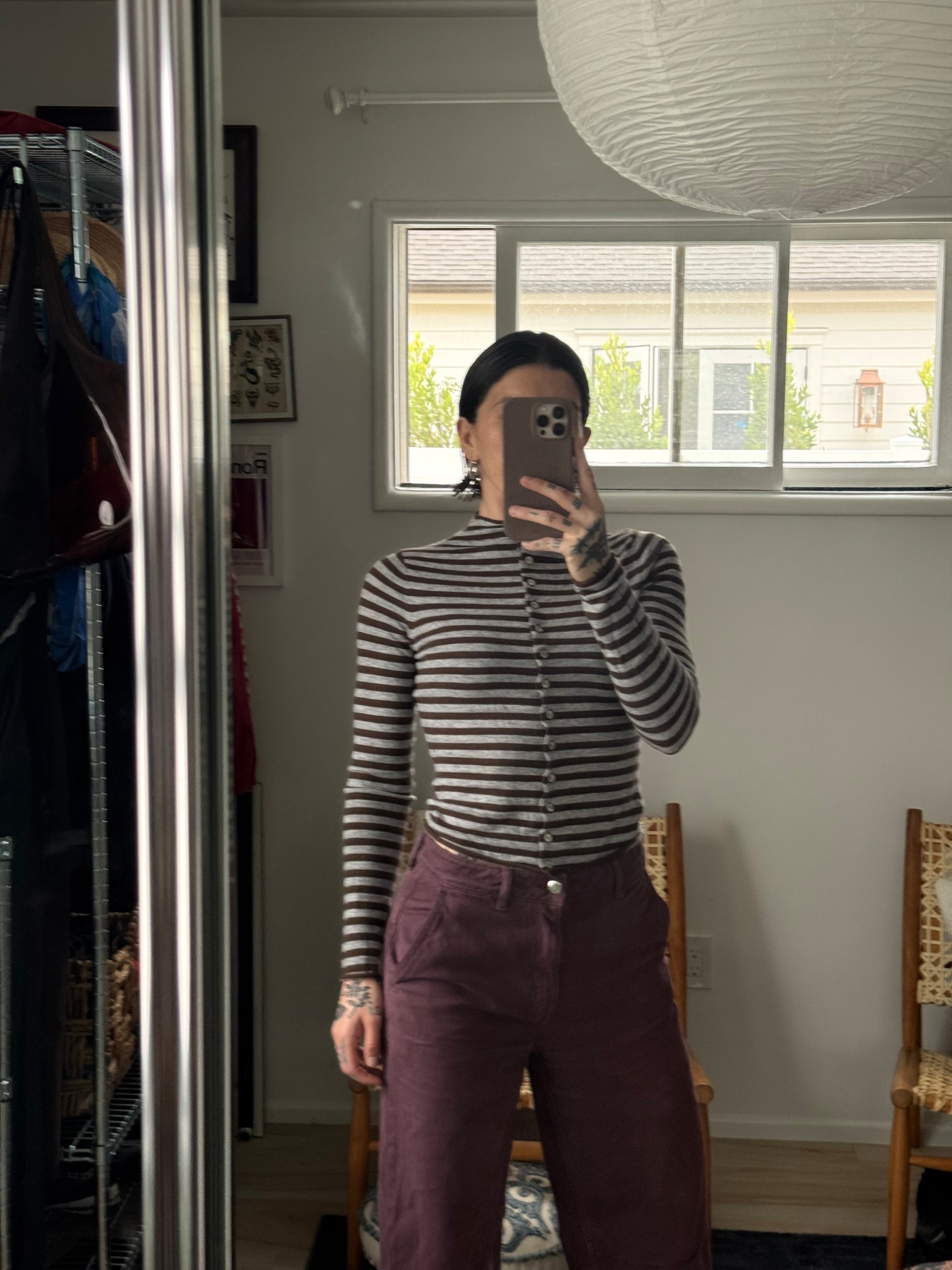 My items I’m wearing are sold out but obsessed with the fit and overall feel of both of these. Both come in various colors. I love! 