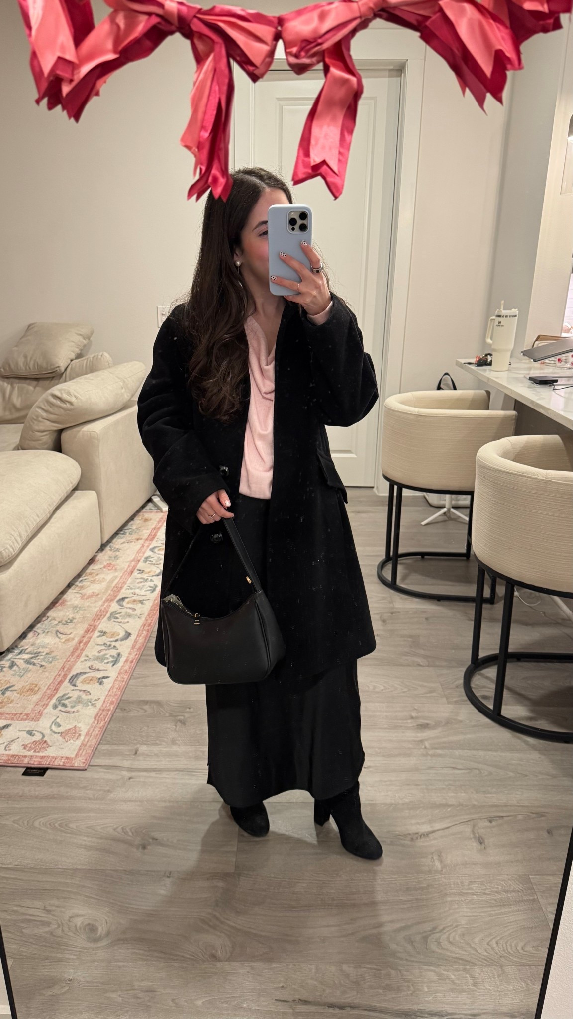 OOTN - Birthday dinner for one of my run club friends! Had to get a pink top for the dress code and this one is so soft from LOFT and would be perfect for Valentine's. 

#LTKSeasonal #LTKValentine