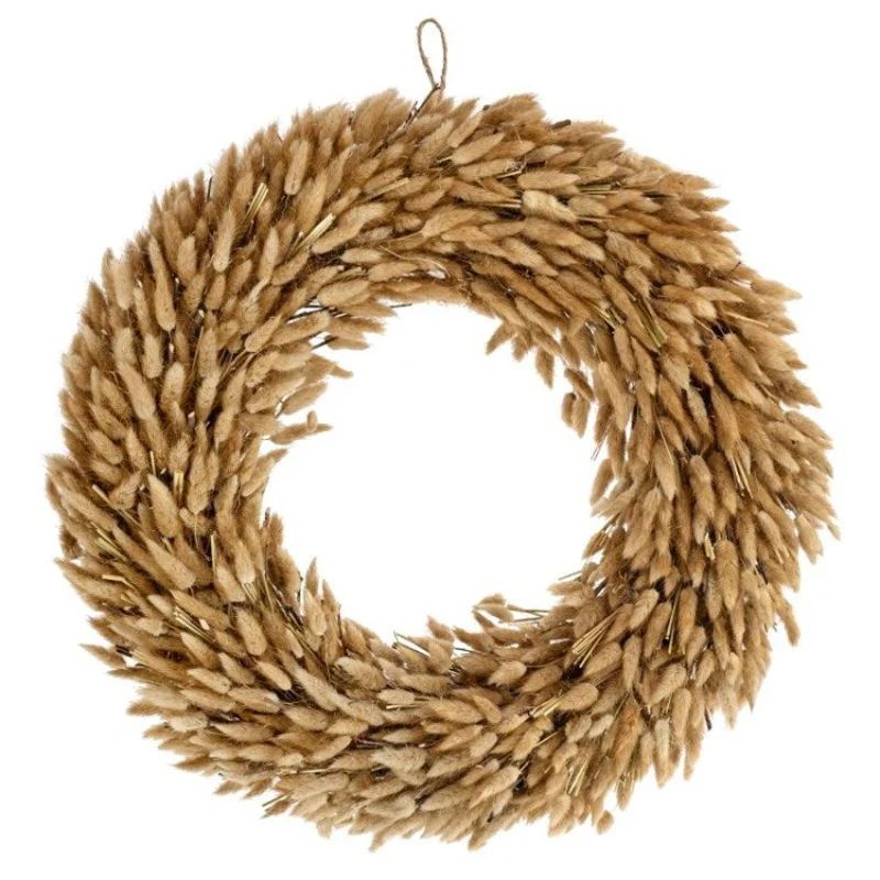 Bunny Tail Wreath -23" | Linen & Flax Co