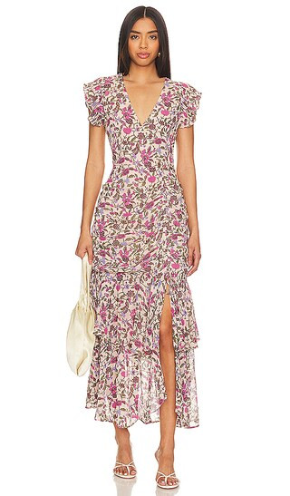 Bryce Midi Dress in Kaia Print | Revolve Clothing (Global)