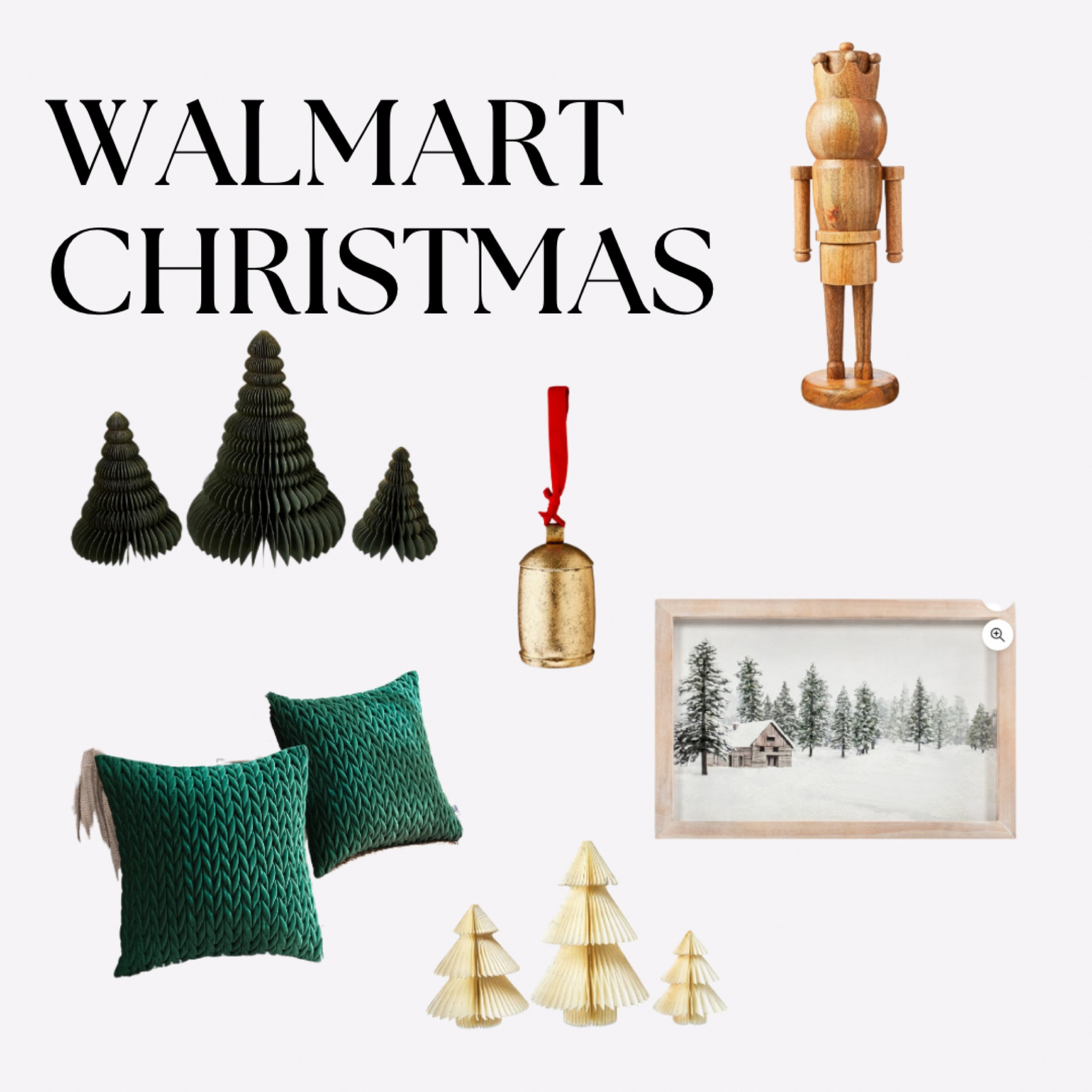 Walmart Christmas is AMAZING this year!! All of these items are sure to sell out quick. 

Walmart//christmas//dupe

#LTKStyleTip #LTKHome #LTKFindsUnder50