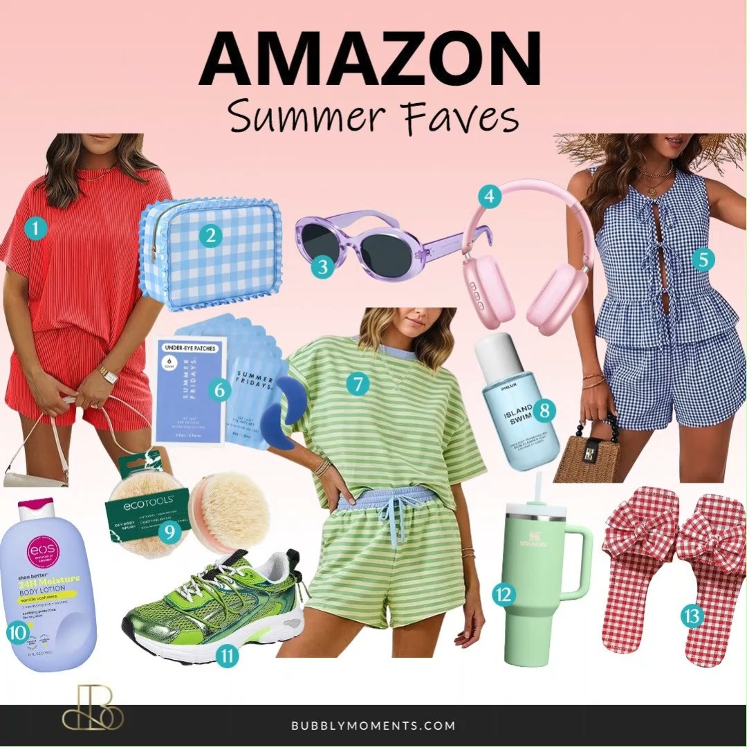 Amazon Summer Faves for Women! 🌸 Check out this collection of cute and easy-to-style fashion finds for summer. From dresses and matching sets to sandals, bags, and everyday basics, there’s something for every style. These picks are great for vacations, beach days, weekends, or everyday wear. Save your favorites and come back for more Amazon fashion finds, outfit ideas, and seasonal trends. Follow for daily fashion inspiration and discover more must-have summer styles.
#LTKBeauty #LTKStyle #LTKFinds #AmazonFinds #AmazonFashion #AmazonSummer #SummerFaves #SummerStyle #WomensFashion #OOTD #OutfitIdeas #FashionFinds #StyleInspo #SummerOutfits #CasualStyle #VacationStyle #BeachStyle #EverydayStyle #AmazonFavorites #FashionTrends #StyleGoals 

 
