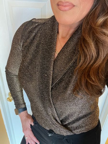 My bronze bodysuit is so good! It’s perfect for the holidays! I wore it on Thanksgiving and I’m wearing it to my birthday lunch. Would be great for New Year’s Eve too! It’s part of the Holiday Looks Collection sale today and it’s 40% off!

I love this bronze bodysuit I wore for Thanksgiving, it’s so sparkly and it is not itchy which I love for comfort, it’s perfect for parties this holiday season, holiday outfits, NYE outfit, New Year’s Eve outfit, Christmas outfit, holiday outfit, holiday party outfit, bronze bodysuit, @thepost #LaidbackLuxeLife

40% off code auto applies at checkout.

Bodysuit: S

Follow me for more fashion finds, beauty faves, lifestyle, home decor, sales and more! So glad you’re here!! XO, Karma

#LTKsalealert #LTKSeasonal #LTKHoliday