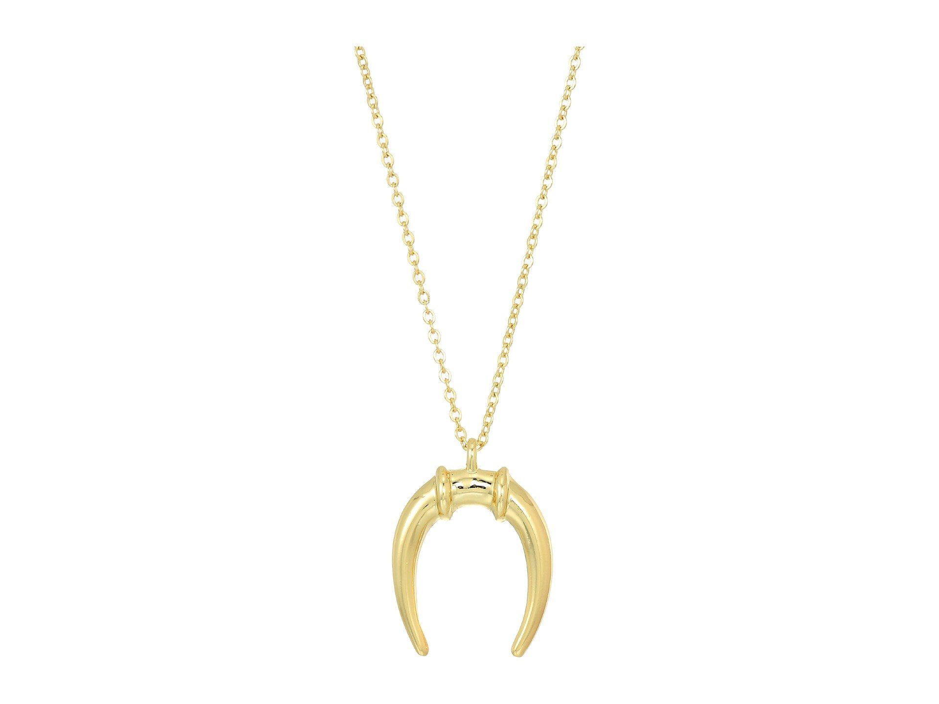 House of Harlow 1960 Golden Tusk Necklace | Zappos