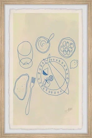 Fruits And Seafood Diptych B - 12X18 | Wayfair North America