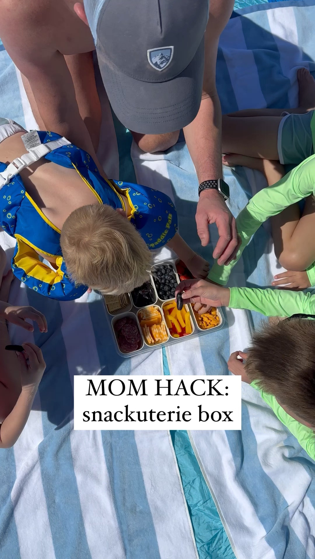 Snackuterie Box: The Ultimate Mom Hack for Beach Snack Time! 🏖️🍇🧀 

Our kids devoured every bite, and we had to make them share with us. 


#MomHack #BeachHack #Charcuterie #momtips #momtipsandtricks 

#LTKVideo #LTKtravel #LTKfamily