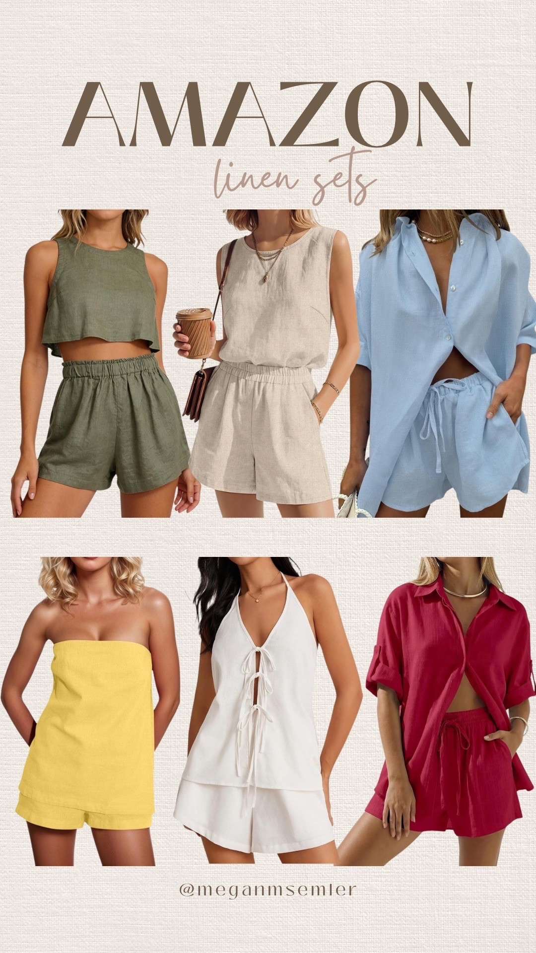 Amazon linen sets

#LTKgrwm #LTKootd #LTKSeasonal
