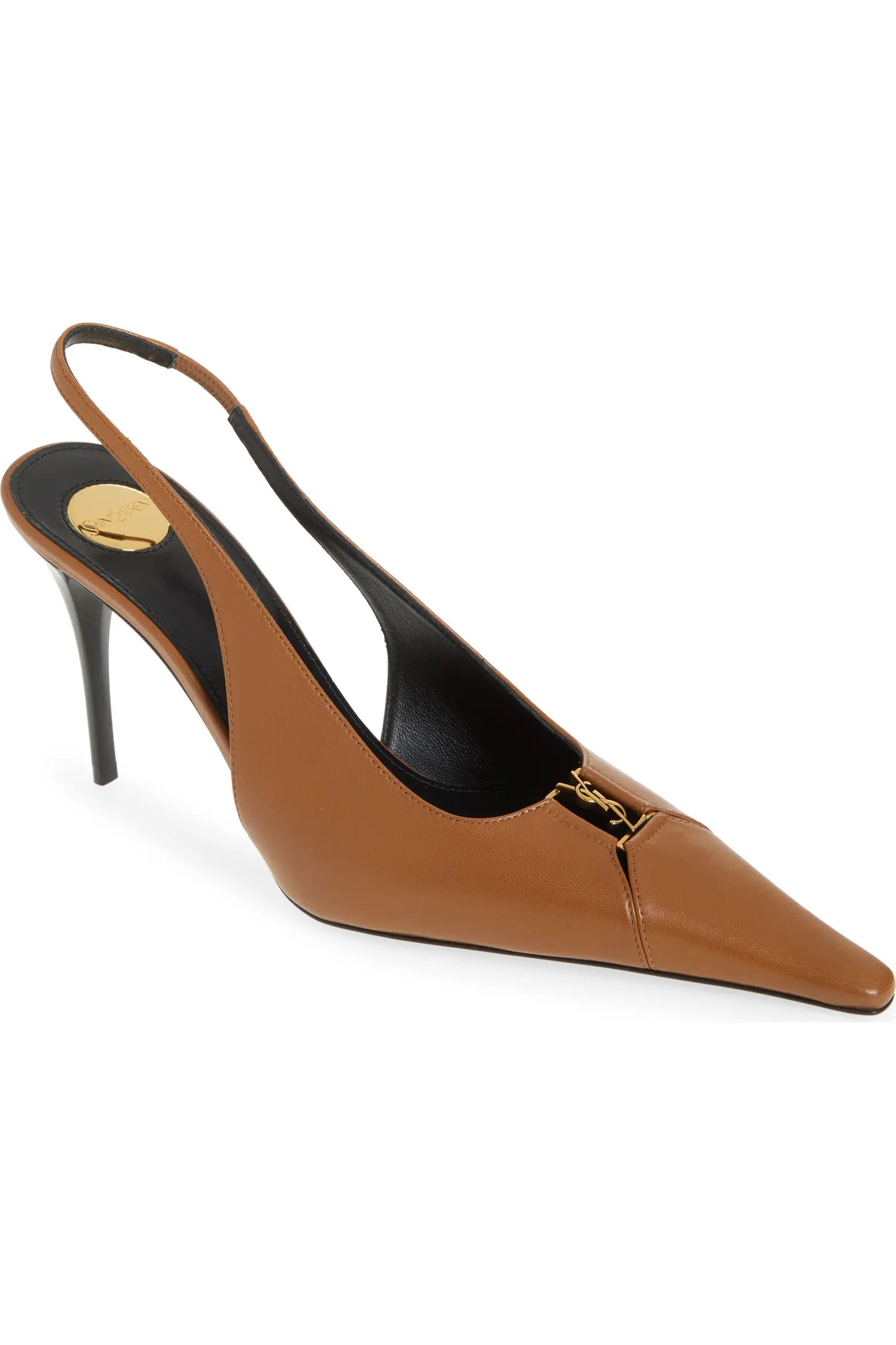 Saint Laurent Babylone Slingback Pump (Women) | Nordstrom | Nordstrom