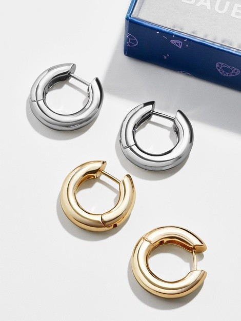 Dalilah Hoop Earring Set | BaubleBar (US)