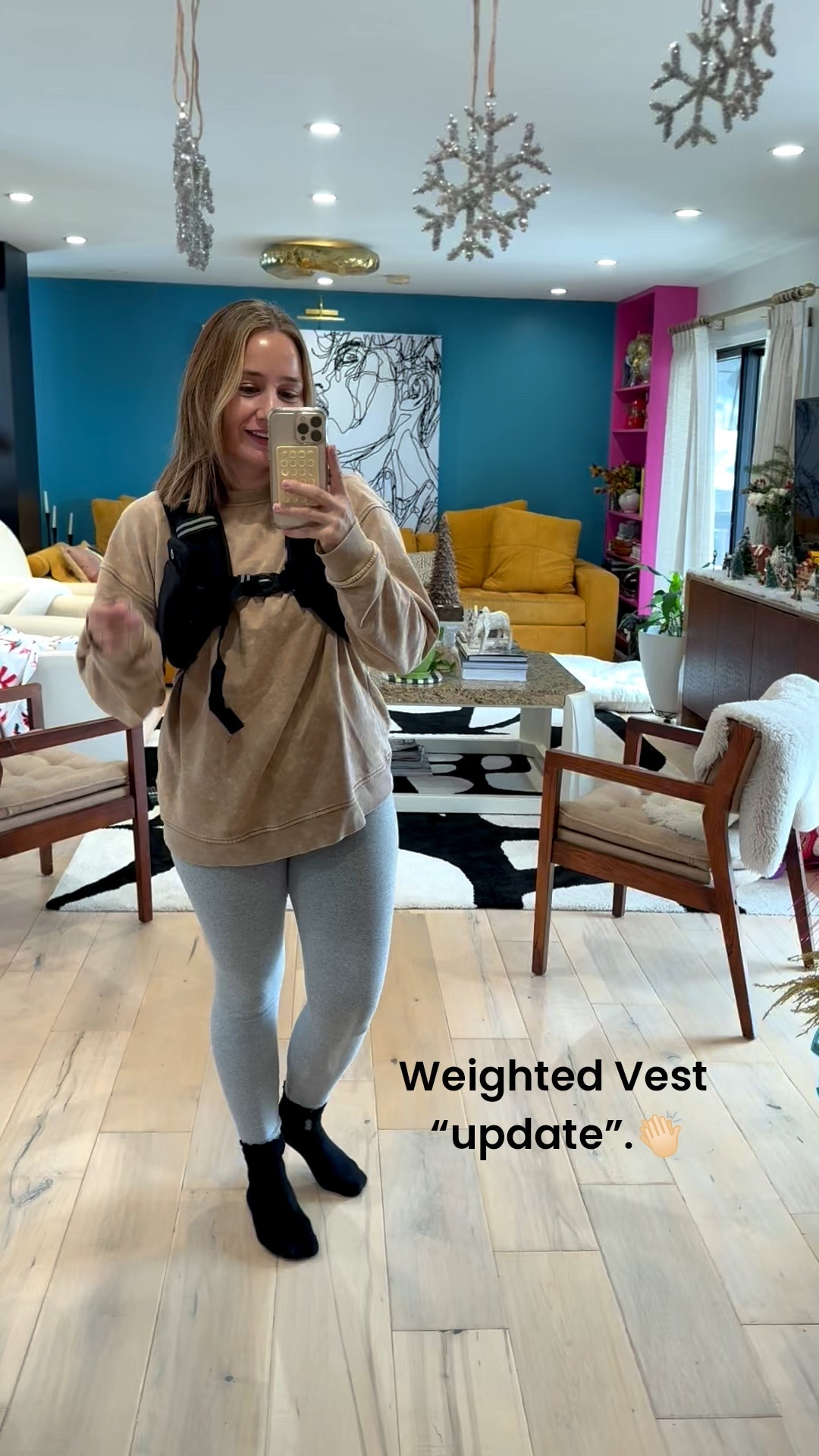 My thoughts so far on using the weighted vest just around my home doing chores! I’m wearing a 12 pound weight for reference!

#weightedvest #health #wellness

#LTKmorningroutine #LTKselfcare #LTKmomlife