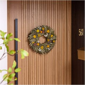 Dried Floral Wreath | West Elm (US)
