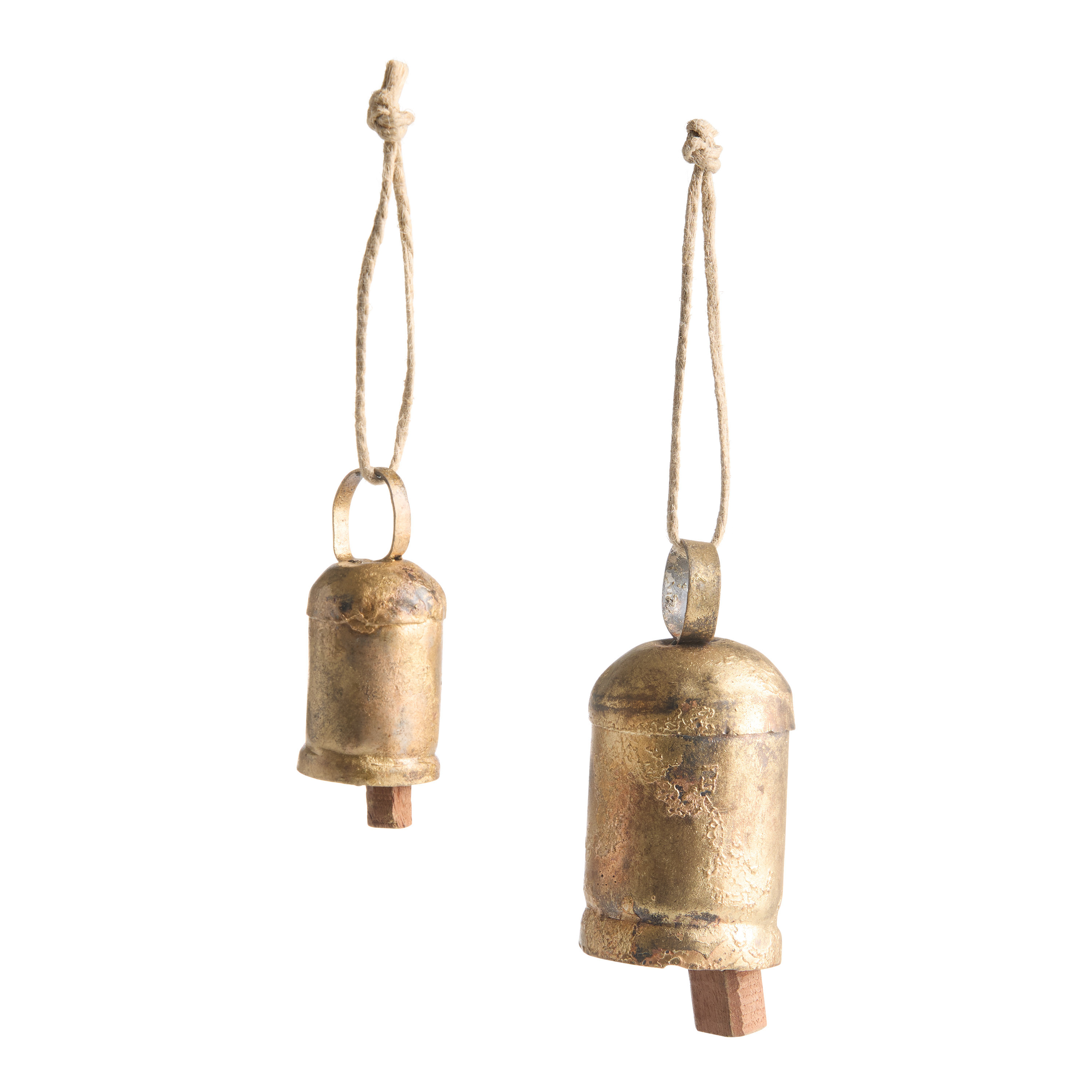 Mini Gold Metal Bell Decor | World Market