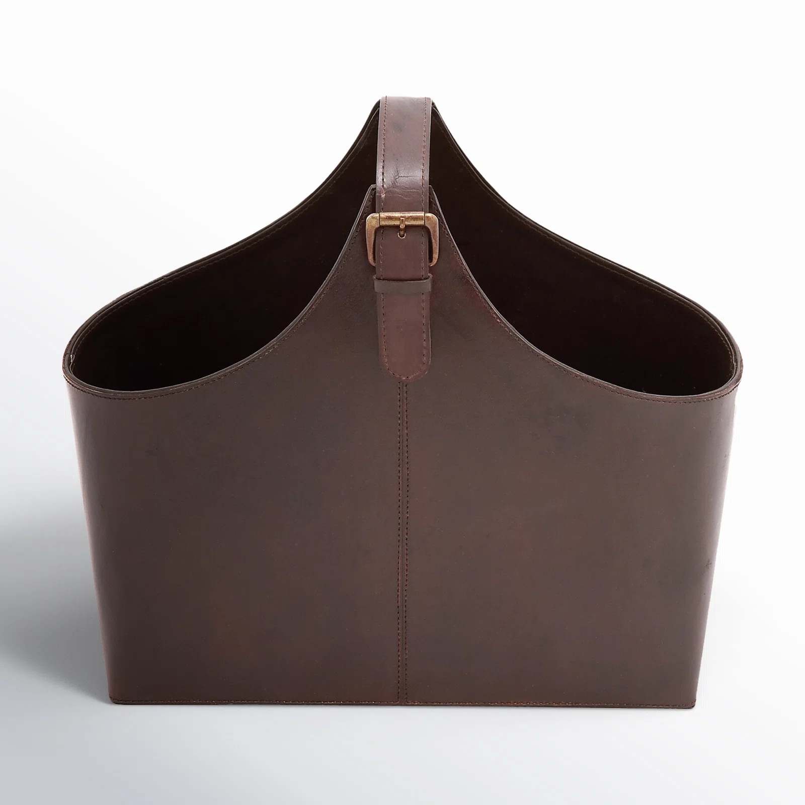 Alline Leather Magazine Rack | Joss & Main