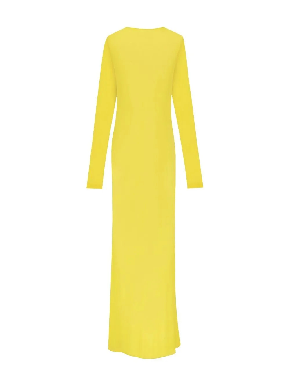 Saint Laurent Vestido Longo Com Mangas Longas - Farfetch | Farfetch Global