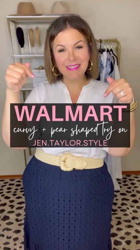 Walmart try on full of spring dresses, summer dresses, a couple work outfit ideas, and a beautiful white dress in linen! Did all straw and raffia accessories which are perfect for summer outfits. 🙌🏻 I typically wear an XL-XXL-1X in Walmart brands and I’m a smidge over 5’7. Plus size outfit, Walmart outfit, plus size dress, midsize outfit, wedding guest outfit, blue and white dress. 
5/13

#LTKStyleTip #LTKFindsUnder50 #LTKVideo